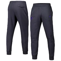 Men's Nike Anthracite Kansas State Wildcats Club Fleece Pants