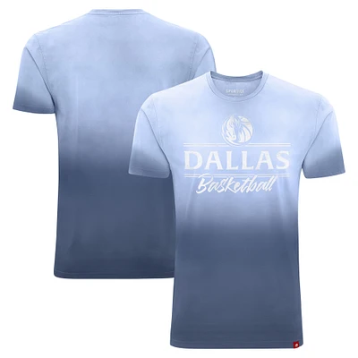 Unisex Sportiqe Blue Dallas Mavericks Bingham Sun-Fade T-Shirt