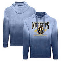 Unisex Sportiqe Blue Denver Nuggets Blake Sun-Fade Pullover Hoodie