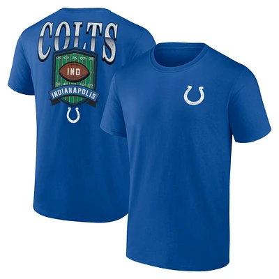 Men's Royal Indianapolis Colts Full Range T-Shirt