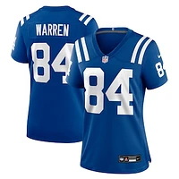 Women's Nike Tyler Warren  Royal Indianapolis Colts Game Jersey