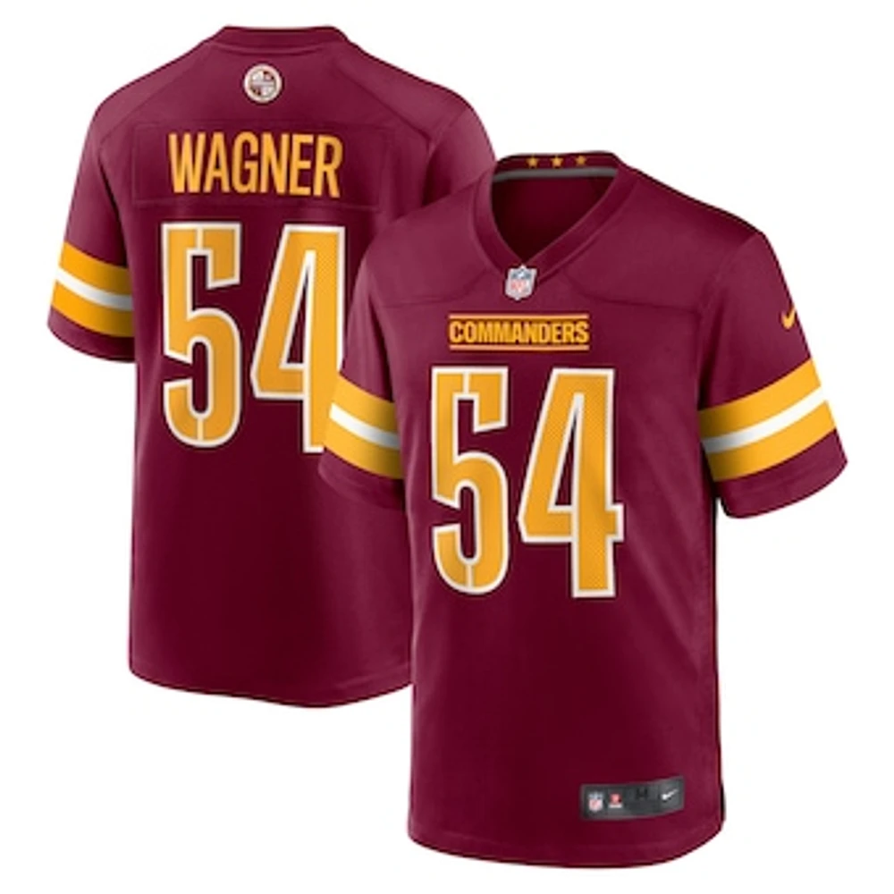 Men's Nike Bobby Wagner Burgundy Washington Commanders Game Player Jersey