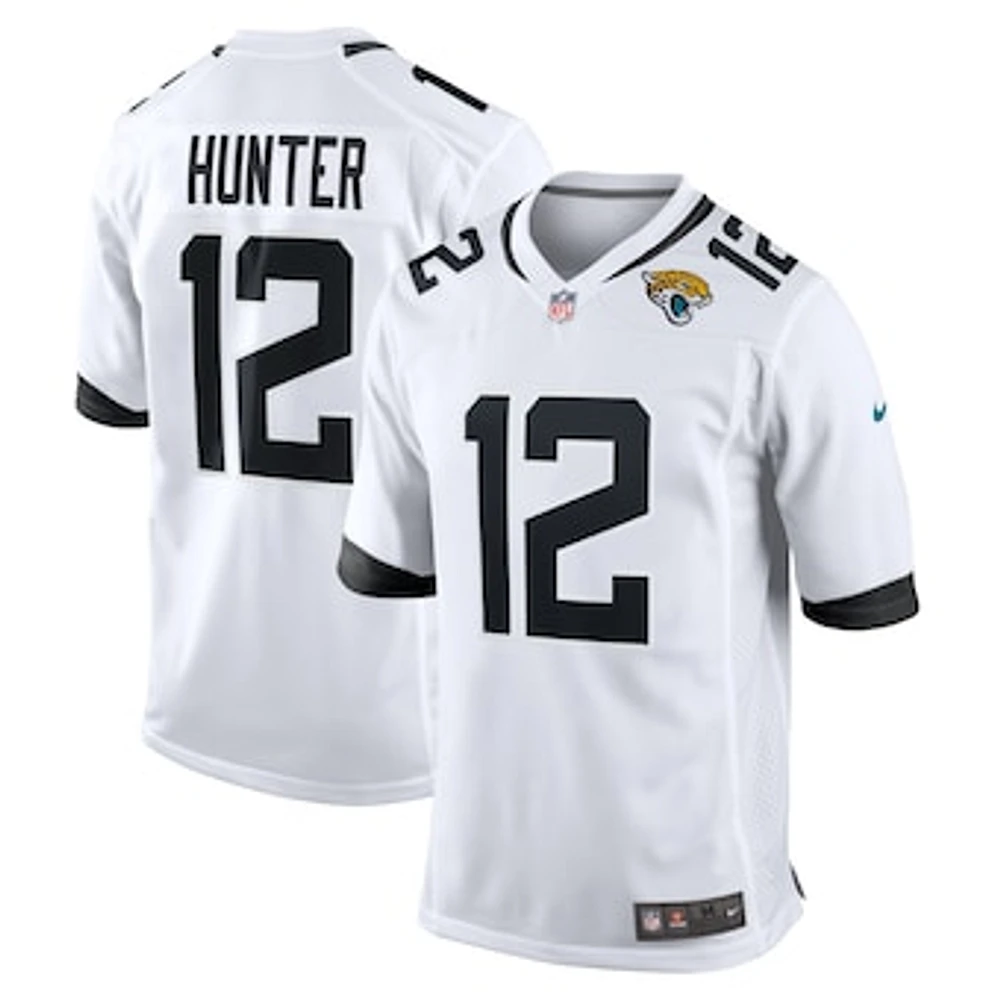 Men's Nike Travis Hunter White Jacksonville Jaguars 2025 NFL Draft First Round Pick Game Player Jersey
