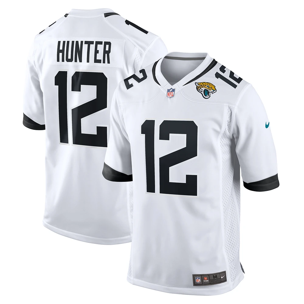 Men's Nike Travis Hunter White Jacksonville Jaguars 2025 NFL Draft First Round Pick Game Player Jersey