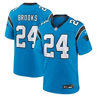 Men's Nike Jonathon Brooks Blue Carolina Panthers  Alternate Game Player Jersey