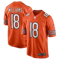 Men's Nike Caleb Williams Orange Chicago Bears Alternate  Player Game Jersey