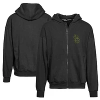 Men's Levelwear St. Louis Cardinals Uphill Digital Camo Full-Zip Hoodie