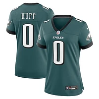 Women's Nike Bryce Huff Midnight Green Philadelphia Eagles Game Player Jersey