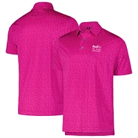 Men's FootJoy Pink FedEx St. Jude Championship Painted Floral Lisle ProDry Polo