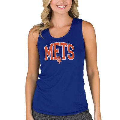 Women's Concepts Sport  Royal New York Mets Marathon Racerback Tank Top