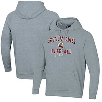 Men's Under Armour Stevens Institute of Technology Ducks All Day Arch Fleece Baseball Raglan Pullover Hoodie