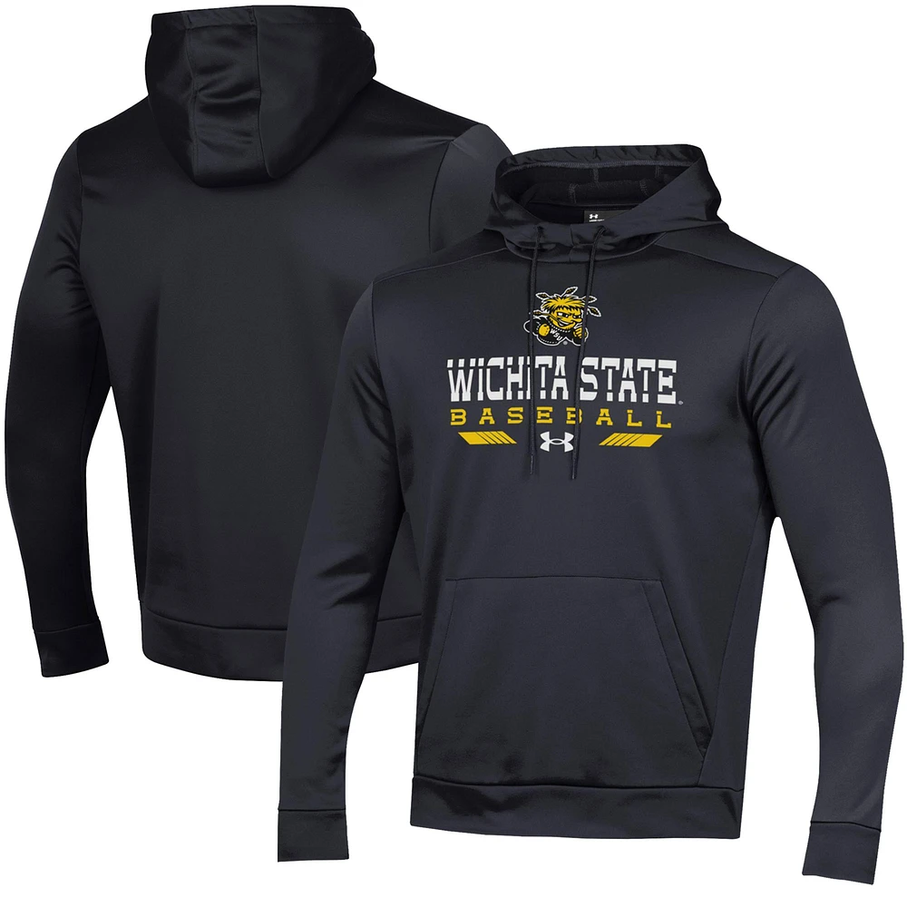 Men's Under Armour Wichita State Shockers Baseball Pullover Hoodie