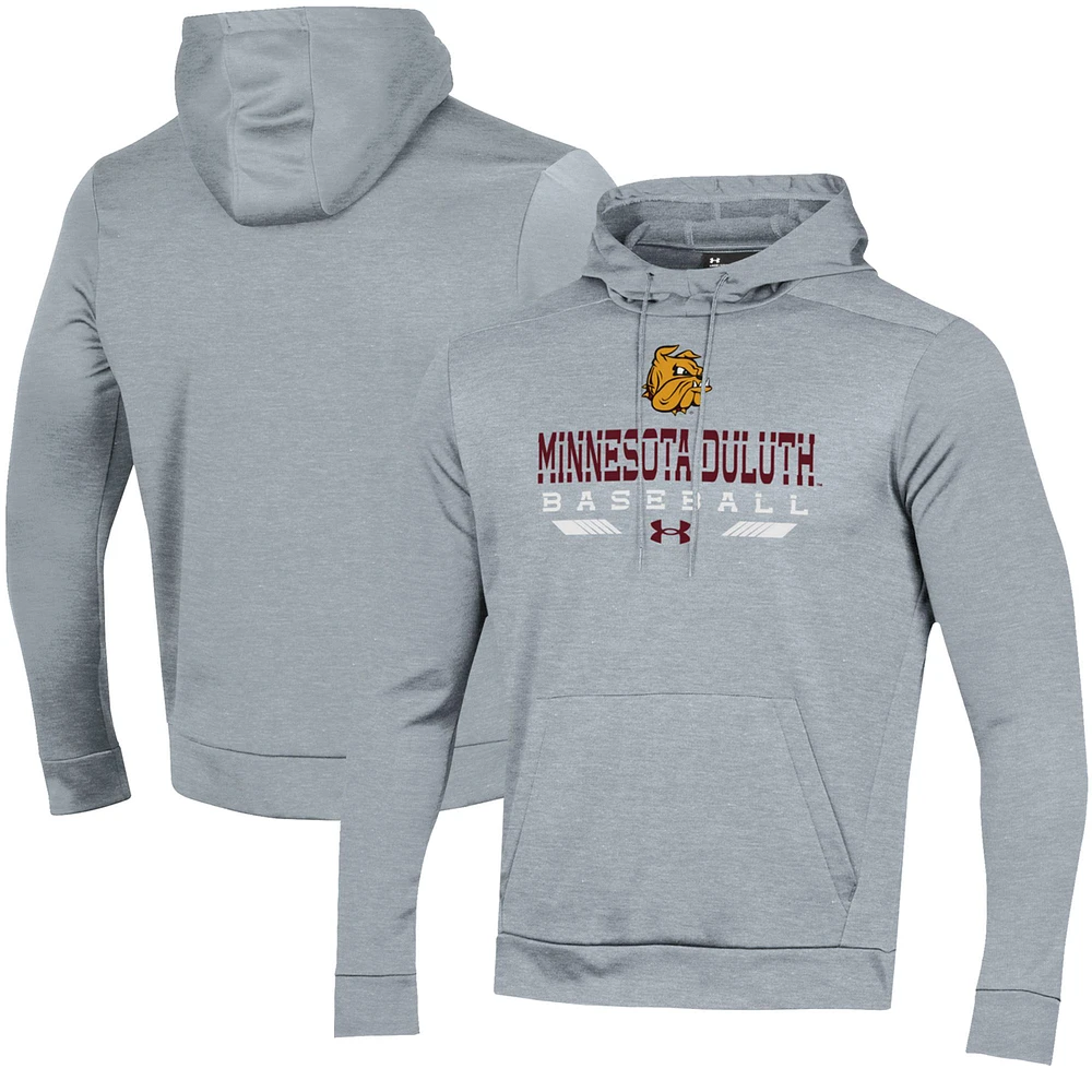 Men's Under Armour Minnesota Duluth Bulldogs Baseball Pullover Hoodie