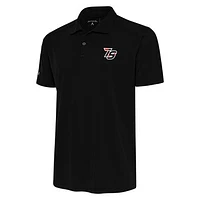 Men's Antigua Black Iowa Speedway Tribute Polo