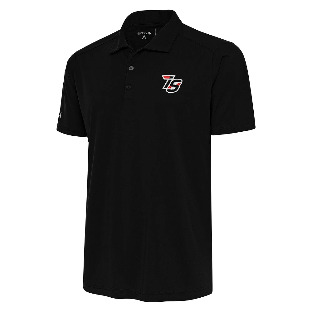 Men's Antigua Black Iowa Speedway Tribute Polo