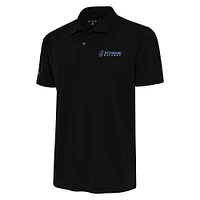 Men's Antigua Black Richmond Raceway Tribute Polo