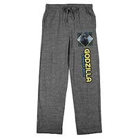 Men's  Graphite Godzilla Strikes Back Pajama Pants
