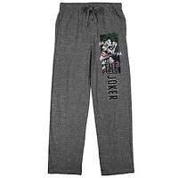 Men's  Graphite Batman The Killing Joke Pajama Pants
