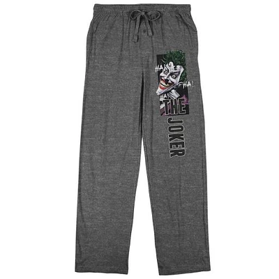 Men's  Graphite Batman The Killing Joke Pajama Pants