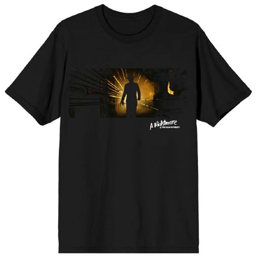 Men's Black A Nightmare on Elm Street Freddy After Dark T-Shirt