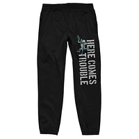 Unisex  Black Gremlins Here Comes Trouble Jogger Pants