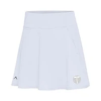 Women's Antigua White Portland Timbers Logo Chip Skort