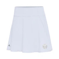 Women's Antigua White Portland Timbers Logo Chip Skort