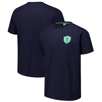 Men's Navy Seattle Sounders FC Heavy Relaxed T-Shirt