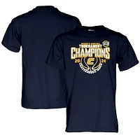 Unisex Blue 84  Navy Tennessee Chattanooga Mocs 2024 SoCon Women's Basketball Conference Tournament Champions T-Shirt