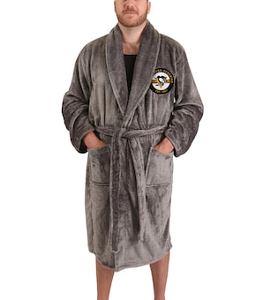 Unisex Gray Pittsburgh Penguins Robe