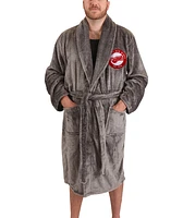 Unisex Gray Detroit Red Wings Robe