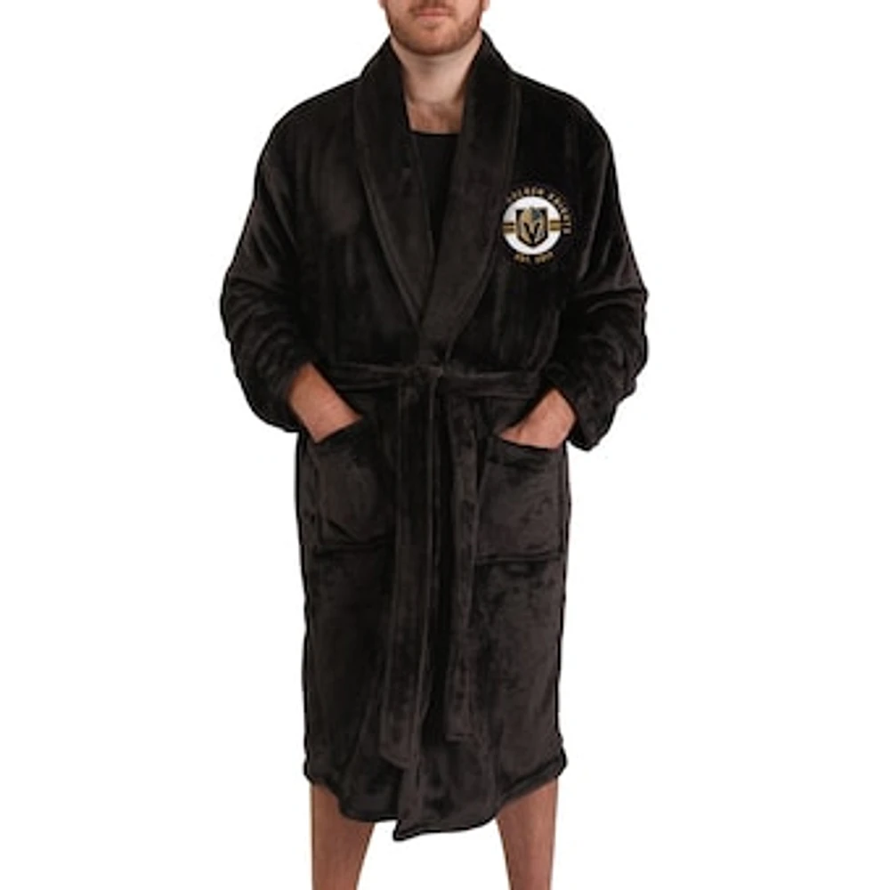 Unisex Black Vegas Golden Knights Robe