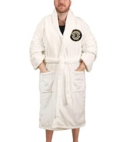 Unisex White Boston Bruins Robe