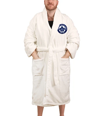 Unisex White Toronto Maple Leafs Robe