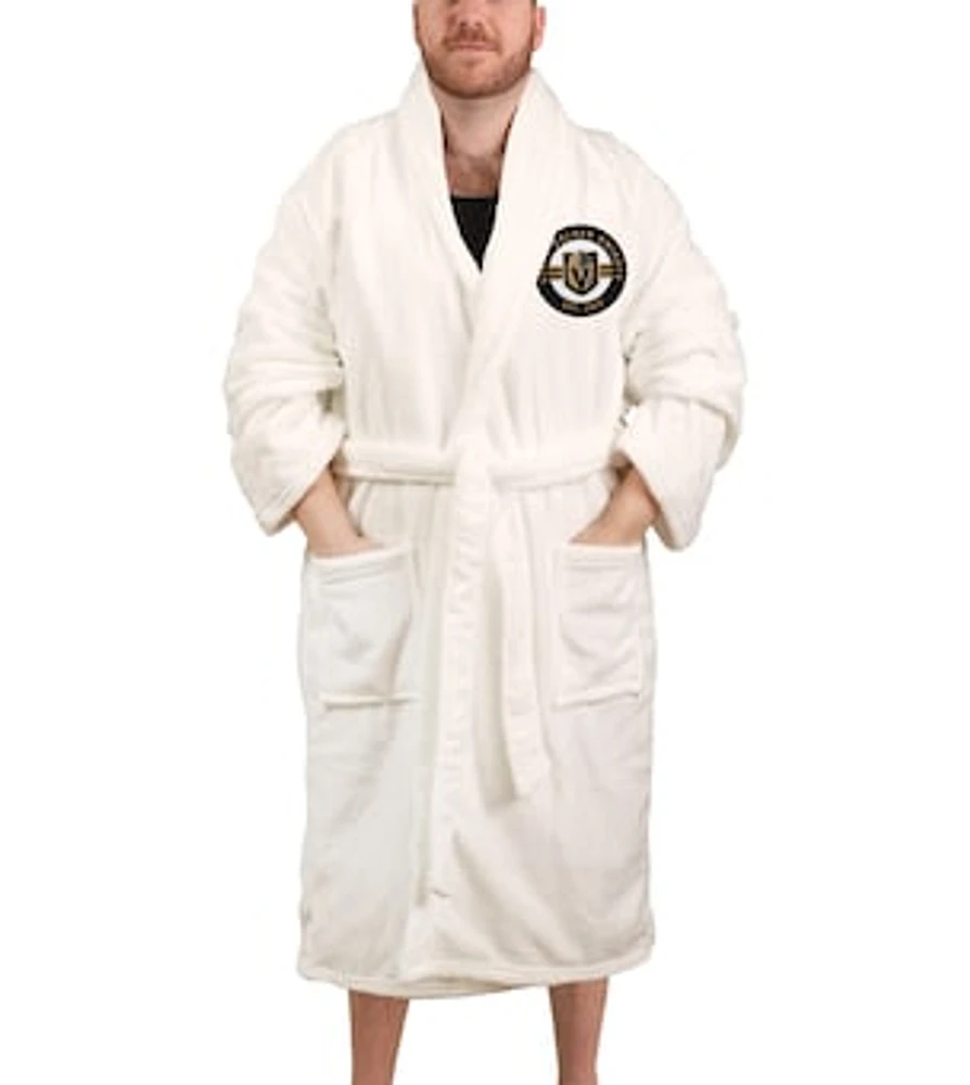 Unisex White Vegas Golden Knights Robe