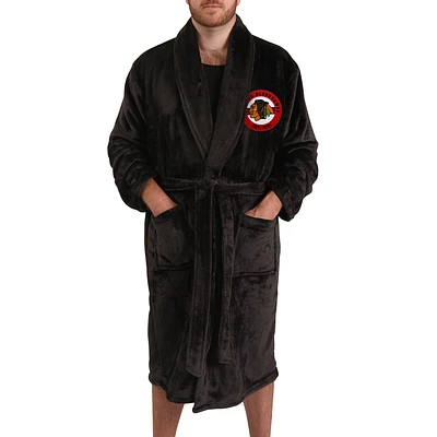 Unisex Black Chicago Blackhawks Robe