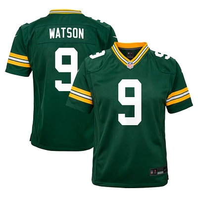 Youth Nike Christian Watson Green Bay Packers Team Player Game Jersey