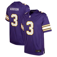 Youth Nike Jordan Addison Purple Minnesota Vikings Alternate Player Game Jersey