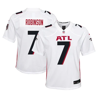 Youth Nike Bijan Robinson White Atlanta Falcons Player Game Jersey