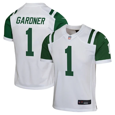 Youth Nike Ahmad Sauce Gardner White New York Jets Classic Alternate Game Jersey