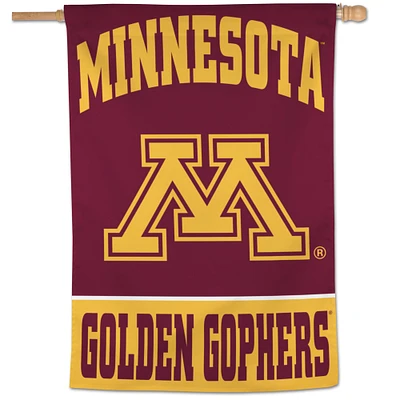 WinCraft Minnesota Golden Gophers 28" x 40" Primary Logo Single-Sided Vertical Banner