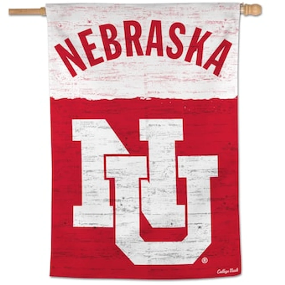 WinCraft Nebraska Huskers 28" x 40" College Vault Single-Sided Vertical Banner