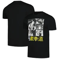 Unisex Black Bruce Lee Box Graphic T-Shirt