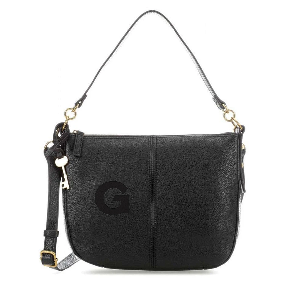 Fossil Black Georgetown Hoyas Jolie Crossbody Bag