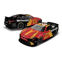 Action Racing Bubba Wallace 2024 #23 McDonald's 1:24 Regular Paint Die-Cast Toyota Camry XSE