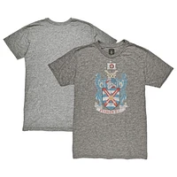Men's 1863FC Heather Gray Fulham 1895 Crest Tri-Blend T-Shirt