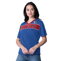 Women's Starter Royal Texas Rangers Game Day V-Neck T-Shirt