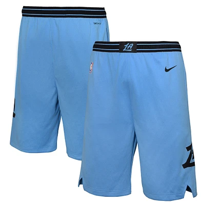 Youth Nike  Light Blue LA Clippers 2024/25 City Edition Swingman Performance Shorts