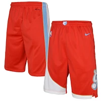 Youth Nike  Red Memphis Grizzlies 2024/25 City Edition Swingman Performance Shorts