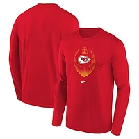 Preschool Nike Red Kansas City Chiefs Legend Icon Long Sleeve T-Shirt